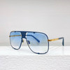 Personality Trend Big frame Square Sunglasses Women's Designer brand Pure Titanium Blue Outdoor Driving UV400 Men's SUNGLASSES