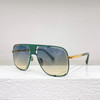 Personality Trend Big frame Square Sunglasses Women's Designer brand Pure Titanium Blue Outdoor Driving UV400 Men's SUNGLASSES