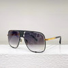 Personality Trend Big frame Square Sunglasses Women's Designer brand Pure Titanium Blue Outdoor Driving UV400 Men's SUNGLASSES