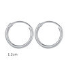 2021 New Vintage Rose Gold Color Multiple Dangle Small Circle Hoop Earrings for Women серьги Jewelry Steampunk Ear Clip Gift