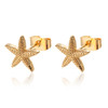 Vintage Round Stainless Steel Hoop Earrings For Women Geometric Earring 2024 Trending Statement Ear Jewelry Christmas Gift BFF