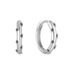 CANNER 925 Sterling Silver Glossy Hoop Earrings Gold Color Tiny Cartilage Piercing Small Huggie Earring Fine Jewelry Accessories