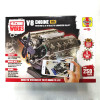 V8 Mini Engine Car Engine Model Can Start The Assembly Model Science Experiment Toys 250+ Parts