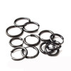 6pcs/lot Stainless Steel Simple Metal Circle Small Hoop Earrings For Women Girls Piercing Jewelry Geometric Round Helix Ear