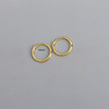Stainless Steel 1 Pair Minimalist Huggie Hoop Earrings For Women Gold Color Tiny Round Circle 6/8/10mm Punk Unisex Rock Earring
