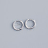 Stainless Steel 1 Pair Minimalist Huggie Hoop Earrings For Women Gold Color Tiny Round Circle 6/8/10mm Punk Unisex Rock Earring