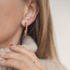 Vintage Spiral Twist Hoop Earrings For Women Punk Party Earrings Trendy Gold Color Silver Color Earrings Jewelry Pendientes