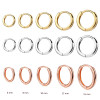 Minimal Glossy Hoop Earrings Gold Color Tiny Cartilage Earrings Piercing Accessory Trendy Female Hoops For Men 6/8/10/12/15mm