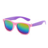 Boys Girls Sunglasses Cartoon Cute Square Frame Sun Glasses Eyewear Kids Retro Outdoor UV Protection Sun Shades Eyeglasses