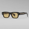 JMM JEFF Thick Acetate Square Men's Sunglasses Designer brand Outdoor Handmade UV400 Women's Polarized sunglasses