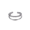 OIMG 925 Stamp Silver Color 1PC Zirconia Pearl Clip On Earrings for Women Geometric Ear Cuff Without Piercing Girl Jewelry