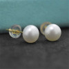 Natural Freshwater Pearl Stud Earrings Real 925 Sterling Sliver Earring Cultured White Pearl for Women Earring Jewelry Wholesale Natural Freshwater Pearl Stud Earrings Real 925 Sterling Sliver Earring Cultured White Pearl for Women Earring Jewelry Wholesale