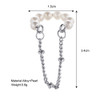 1PC Fashion Silver Pearl Clips Ear Cuff For Women Men Non-Piercing Fake Cartilage Wrap Earrings Wholesale Jewelry Girl Gift