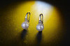 Pure 925 Sterling Silver Earrings Drop Women Round Natural Freshwater Pearl Hook Dangle Earring Ear Drops Brincos De Prata