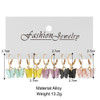 Fashion Women's Earrings Set Pearl Crystal Stud Earrings for Women 2023 Boho Geometric Butterfly Tassel Earrings Punk Jewelry