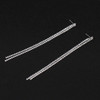 TREAZY Simple Rhinestone Crystal Tassel Long Earrings for Women Shining Wedding Party Hanging Dangle Earrings Bridal Brincos