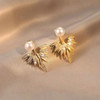 Fashion Statement Gold Color Long Metal Chain Bling Tassel Earrings for Women Wedding Ms Daily Hot Jewelry Pendant Gift