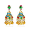 Gypsy Jewelry Retro Ethnic Indian Jhumka Crystal Small Bells Beads Drop Tassel Earrings Women Bohemian Statement Jhumki Tribal