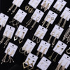 10/20Pairs/Set Fashion Shiny With Rhinestones Long Short Styles Tassel Earrings Exquisite Women Daily Jewelry Party Wearing Gift