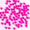 100Pcs 4MM Glass Bicone Shaped Beads Faceted Crystal Beads for for Jewelry Making Bracelet Nacklace Earrings DIY Beading