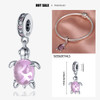 2024 New in Hot Sale Original Charm Beads Fit Pandora Bracelet For Women 925 Silver Glow Discoloration Pendant Bead Jewelry Gift