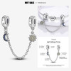 2024 New in Hot Sale Original Charm Beads Fit Pandora Bracelet For Women 925 Silver Glow Discoloration Pendant Bead Jewelry Gift