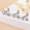 0.3-1CT D Color Moissanite Halo Earrings 925 Sterling Silver Stud Earrings for Women GRA Round Cut Lab Diamond Wedding Jewelry 0.3-1CT D Color Moissanite Halo Earrings 925 Sterling Silver Stud Earrings for Women GRA Round Cut Lab Diamond Wedding Jewelry