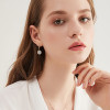Anziw 3.0CT D Moissanite Pendant Hoop Earrings 925 Sterling Silver Drop Earring 2.0ct 1 carat Sparkling Jewelry For Women Dangle Anziw 3.0CT D Moissanite Pendant Hoop Earrings 925 Sterling Silver Drop Earring 2.0ct 1 carat Sparkling Jewelry For Women Dangle