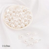 Irregular ABS Imitation Pearls Beads Acrylic Loose Beads for Jewelry Making DIY Necklace Earrings Hairclip Bracelet Necklace