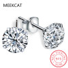 Real 0.1-1 Carat D Color Moissanite Earring For Women 925 Sterling Silver Earring 2022 Trend Wedding Jewelry Brincos de Prata
