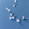 Real 0.1-1 Carat D Color Moissanite Earring For Women 925 Sterling Silver Earring 2022 Trend Wedding Jewelry Brincos de Prata Real 0.1-1 Carat D Color Moissanite Earring For Women 925 Sterling Silver Earring 2022 Trend Wedding Jewelry Brincos de Prata