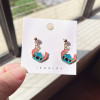 Disney Cute Lilo & Stitch Stud Earring Women Charm Angel Dangle Earring Girl Silver Needle Jewelry Accessory Birthday Party Gift Disney Cute Lilo & Stitch Stud Earring Women Charm Angel Dangle Earring Girl Silver Needle Jewelry Accessory Birthday Party Gift