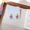Disney Cute Lilo & Stitch Stud Earring Women Charm Angel Dangle Earring Girl Silver Needle Jewelry Accessory Birthday Party Gift Disney Cute Lilo & Stitch Stud Earring Women Charm Angel Dangle Earring Girl Silver Needle Jewelry Accessory Birthday Party Gift