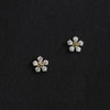 925 Silver Needle Shiny Zircon Stud Earrings Women Style Cute Sweet Jewelry Accessories Simple Fashion Jewelry Accessories