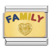 Hapiship 2024 Fashion Family Hope Daughter Travel Charm Italian Links Fit 9mm Bracelet Stainless Steel Making DIY Jewelry DJ770