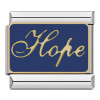 Hapiship 2024 Fashion Family Hope Daughter Travel Charm Italian Links Fit 9mm Bracelet Stainless Steel Making DIY Jewelry DJ770