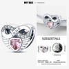 Charms 925 Original Fit Pandora 925 Original Charm Bracelet Women 925 Silver Hot Sale Pendant Beads DIY Jewelry Gift 2024 New in