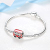 Original 925 Sterling Silver Charm Bead Travel London Bus Camera Suitcase Paris Charms Fit Pandora Bracelets Women Diy Jewelry