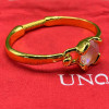2023 Unode50 New Spanish Fashion Popular Geometry Pink Gemstone Women's Romantic Bracelet Jewelry Gift Pack