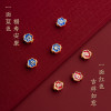 2024 Fidelity Cinnabar Ping An Buckle Zodiac Benmingfo Mobile Phone Hanging Rope Mobile Phone Chain Keychain Pendant Couple's