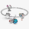 Disney Stitch Minnie Mouse Winnie Pandora Charms Dangle Fit Charms Silver 925 Original Bracelet Beads for Pendant Jewelry Gift