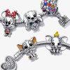 Disney Stitch Minnie Mouse Winnie Pandora Charms Dangle Fit Charms Silver 925 Original Bracelet Beads for Pendant Jewelry Gift