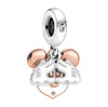 Disney Stitch Minnie Mouse Winnie Pandora Charms Dangle Fit Charms Silver 925 Original Bracelet Beads for Pendant Jewelry Gift