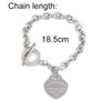 Heart Pendant Stainless Steel Bracelet Women Fashion 316L Bracelets With Beads Exquisite Natural Stone Chain Bracelets For Women