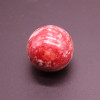 Natural Cinnabar Rough Stone Bracelet Men's Cinnabar Chicken Blood Rough Stone Bracelet Lucky round Beads Rosary Accessories