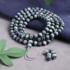 UMQ Original 7a Natural Gray Eagle Eye 108 Beads Bracelet Wood Alexandrite Crystal Necklace for Lovers