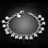 925 sterling silver bracelet, cute and exquisite bell bracelet, jewelry gift for women’s engagement