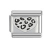 Black Series Italian Charm Stainless Steel Bracelet 9mm Diy Niece Love U Wife