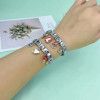 Hapiship Original Daisy Heart Eye Mushroom Camel Slippers Italian Charm Fit 9mm Bracelet Stainless Steel Jewelry Making DJ164