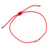 3 Beads Simplle Ball Copper Bead Red String Bracelet Women Girl Minimalist High Quality Brass Beads Thin Thread Handmade Jewelry